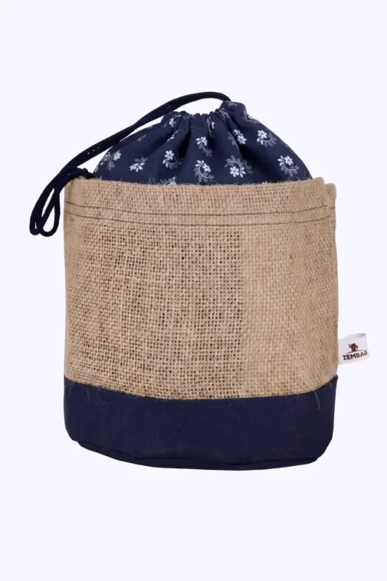Modrý květinový Zembag na 2 kg ovoce nebo zeleniny